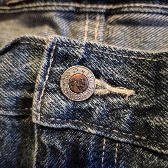 Levi's men's size 40 x 30 Silver Tab Loose jeans, 5 pocket VGUC Y2K - Picture 4 of 15